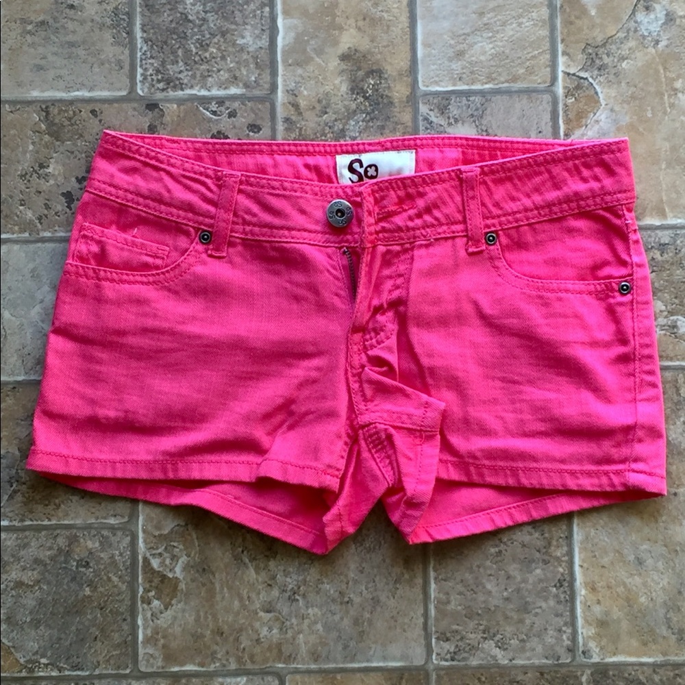 Pink Summer Shorts